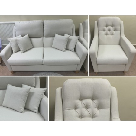 Vale Bridgecraft - Spencer Sara 2 Seater Sofa and Armchair